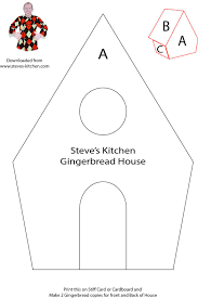 Plan a day with the kids on the weekend and have fun baking and decorating…very important tip, make sure to buy extra candy to nibble on throughout the decorating process. Who Wants To Make A Gingerbread House Playlist Steve S Kitchen Gingerbread House Template Gingerbread House Template Printable Make A Gingerbread House
