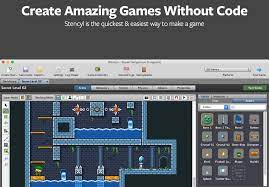 Create Amazing Iphone Ipad Android Mac Windows And Flash Games Games Without Code Stencyl Is The Quickest And Easiest Way To Mak Coding Games Make A Game