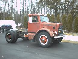 Image result for Brockway Light Blue 1955 Truck