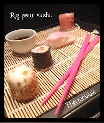 Cuisson Du Riz Pour Sushis Au Thermomix Thermovivie Cuisson Riz Riz Riz A Sushis