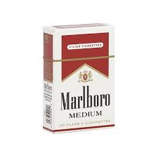 Marlboro Filter Cigarettes Medium Flip Top Box 20 Cigarettes Food Grocery Tobacco Cigarettes Marlboro What In My Bag Filters