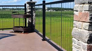 The concord™ steel, bella premier vinyl, and versarail® aluminum railing provide the option to use duralife composite deck boards as. Vertical Cable Railing Systems Fortress Westbury Verticable Decksdirect
