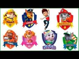 Pin En Alfhabet Paw Patrol