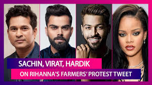 Here is what we know hours after rihanna stormed a massive political controversy, reports have now highlighted the reason behind rihanna's intervention to support khalistani protestors disguised as 'farmers' in india. After Rihanna S Tweet On Farmers Protest Sachin Tendulkar Virat Kohli Hardik Pandya Comment Youtube