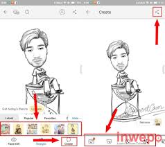 Kirimkan ini lewat email blogthis! Cara Membuat Karikatur Di Android Inwepo