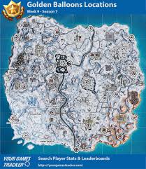 Let us know in the comments. Fortnite Battle Royale All Golden Balloons Locations Your Games Tracker