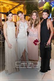 A Complete Guide To What Every Single Dress Code Really Means Ruenow Black Tie Event Dresses Black Tie Dress Code Black Tie Optional Dress