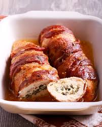 Super also auch für alle sportler unter euch. Low Carb Hahnchenbrust Im Speckmantel Traumhaft Gefullt