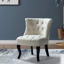 Check out our white tufted chair selection for the very best in unique or custom, handmade pieces from our there are 454 white tufted chair for sale on etsy, and they cost $154.01 on average. Tufted Chair White Wayfair