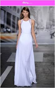 1 Dkny Dkny We Are Want To Say Thanks If You Like To Share This Post To Another People Via Your Facebook Pin In 2020 With Images Simple Long White Dress