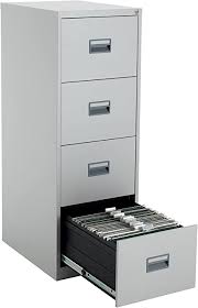 Free delivery and returns on ebay plus items for plus members. Talos Heavy Duty Steel Filing Cabinet 40 Kg Drawer Tolerance Grey 4 Amazon Co Uk Home Kitchen