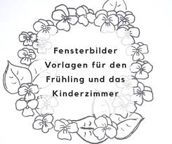 Auf Der Seite Deko Hus De Findest Ihr Tolle Kreidemarker Vorlagen Fur Den Fruhling Und Das Ganze Auch Noch Kostenl Window Color Picture Templates Spring Decor