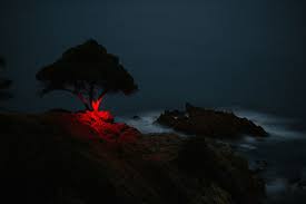 Mysterious Red Lights Installations In Spain Fubiz Media Landscape Landscape Photography Photography Projects