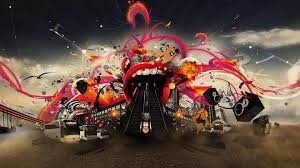 Loud Concert 1080p Hd Wallpaper Music Music Backgrounds Music Wallpaper Abstract Art Wallpaper