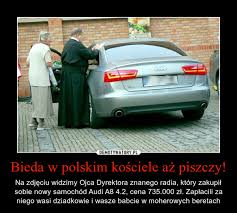 Swoje zdanie wyraził także o. Bieda W Polskim Kosciele Az Piszczy Demotywatory Pl