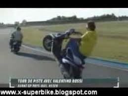 The launch control system also makes use of the wheelie control, the control that allows the bike to accelerate to the maximum while detecting any front wheel lift. Valentino Rossi Wheelie Scooter Youtube