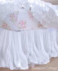 We have eyelet, stripe and solid, in over 20 colors and 21 sizes! Shabby Chic Bedskirts Rachel Ashwell Shabby Chic Petticoat Ruffles Dreamy White Ruffle Bedding