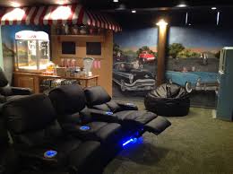 50 S Style Drive In Theater Room In A Basement In Monroe Mi Home Theater Seating At Home Movie Theater Theater Room Decor Bright ideas for how to design your living room, bedroom, bathroom and every other room in your house. 50 s style drive in theater room in a