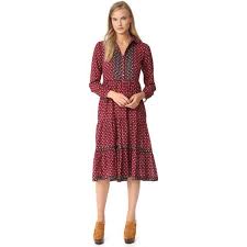 Xirena Tierney Dress 275 Liked On Polyvore Featuring Dresses Redley Long Sleeve Print Dress Long Sleeve Long Sleeve Print Dress Dresses Clothes Design