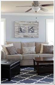Using gray rug alongside with brown sofa can create a well balanced looks, as the warm and rich brown tone balanced out by the cool and cozy gray. Light Tan Couch Living Room Novocom Top