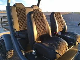 Custom Gem Car Suede Insert Seats Gem Cars Custom Golf Carts Chevelle