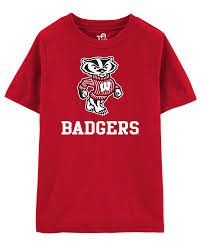 Kid Red Ncaa Wisconsin Badgers Tm Tee Carters Com