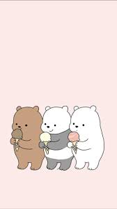 Looking for the best wallpapers? Wallpaper Kawaii Kawaii Wallpaper Fondecran Kawaii Wallpaper We Bare Bears Wallpapers Bear Wallpaper Cute Cartoon Wallpapers