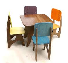 Kids' table & chair sets. Modern Child Table Set 4 Chair Option Modern Kids Table Toddler Table And Chairs Wooden Table And Chairs