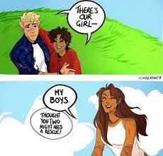 #percabeth #solangelo #jiper i am gonna stop before i act too girly. Solangelo Percy Jackson Books Percy Jackson Funny Percy Jackson Memes