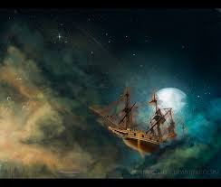 El Barco Dorado By Brian Rousette Deviantart Com Sailing Art Treasure Planet What Dreams May Come