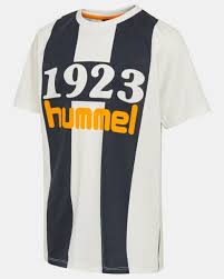 Lækker blå skjorte i fløjl. Hummel Fashion Huntly T Skjorte Regular Fit Off White