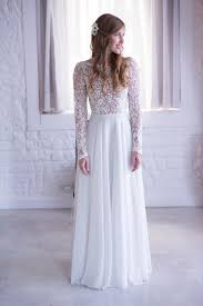 Modest Wedding Dress With Flowy Bottom From Alta Moda Bridal In Slc Ut Boho Bridal Gowns Wedding Dress Brands Ivory Bridal Gown