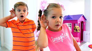 Roma and diana pretend play school. Diana And Roma Play With Interactive Toy Puppy Youtube