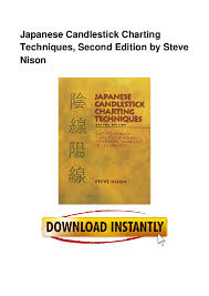 pdf japanese candlestick charting techniques second