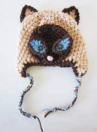 Crocheting Ideas Project On Craftsy Siamese Kitten Crochet Hats Crochet Character Hats Crochet