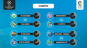 Leicester x atletico de madrid uefa champions league pes 2016 master league #22. The Champions League Quarter Final Draw Delivers An All Spanish Duel Laliga