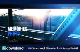 All from our global community of videographers and motion graphics designers. Memory Photo Slideshow Free After Effects Project Videohive Download Free After Effects Templates