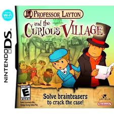 Professor Layton And The Curious Village Nintendo Ds The First Title In The Professor Layton Series Hope They Ma Professor Layton Ds Games Nintendo Ds Games