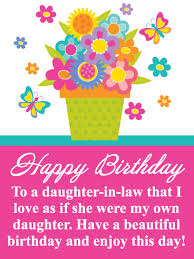 Of course, birthdays are special times filled with plenty of joy and laughter. Happy Birthday Daughter In Law Messages With Images Birthday Wishes And Messages By Davia