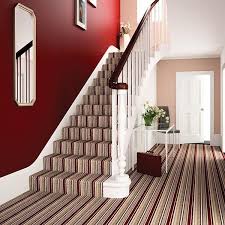 The stair hall is draped in a sheer linen. Hall Stairs And Landing C B Tcs