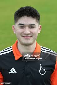 Ben Martindale poses for a portrait during the Nottinghamshire CCC... News  Photo