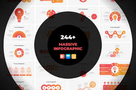 Great mock up to showcase your app design or web design. Massive Infographics Smooth Animated Template In Presentation Templates On Yellow Images Creative Store