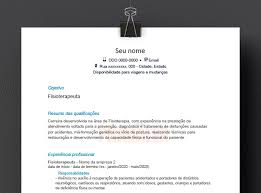 Preparo e administração de medicação. Curriculo Pronto 23 Modelos Separados Por Profissoes Pravaler