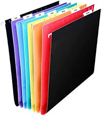 Hanging files for filing cabinets. Plastic Hanging Files Letter Size 7 Pockets Accordion File Folder File Cabinet Accordion File Box Accordion File Box Rainbow Color Document Receipt Organizer With 8 Adjustable Tabs Amazon De Burobedarf Schreibwaren