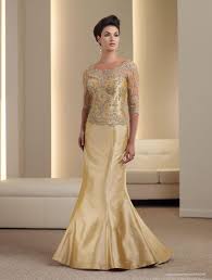 Mother Of The Bride Dress In Gold Modify The Color Anniversary Dress Godmother Dress Mother Of The Bride Gown