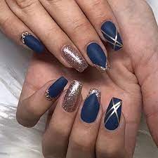 Searching for navy blue nail at discounted prices? Elegant Navy Blue Nail Colors And Designs For A Super Elegant Look Navy Nails Design Navy Nails Navy Nail Art