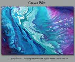 Boho Style Decor Featuring Abstract Artfromdenise Colors In This Large Canvas Wall Art Include Teal A Wall Decor Bedroom Feminine Office Decor Art Over Couch