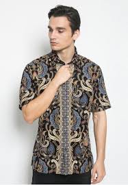 Jual baju batik pria kerah shanghai modern lengan panjang cb 356 di. 10 Baju Batik Pria Terbaru Dengan Model Terkini Yang Bagus 2021