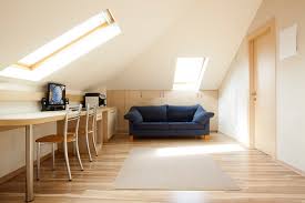 Alternatively, install passive vents such as gable, soffit and ridge vents, which are openings in the roof that allow hot air to escape. Small Attic Office Conversion Novocom Top