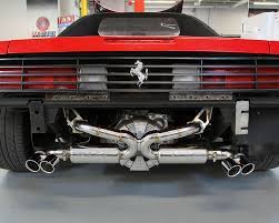 It benefited from a variety of upgrades introduced into the series that were tried and tested in the 275 competition models. Fabspeed Supersport X Pipe Exhaust System Ferrari 348 89 95 Fs Fer 348 Ssxp